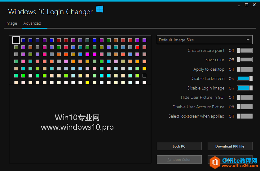 Win10¼ͼƬ/ĹWindows 10 Login Changer