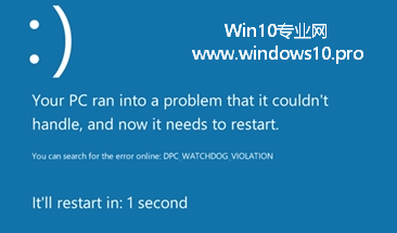 Win10DPC_WATCHDOG_VIOLATION0x00000133Ľ