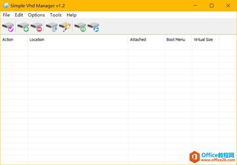 Simple VHD Manager