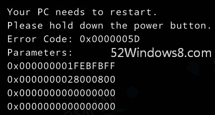 ޷װWin10ʾYour PC needs to restart 0x0000005D