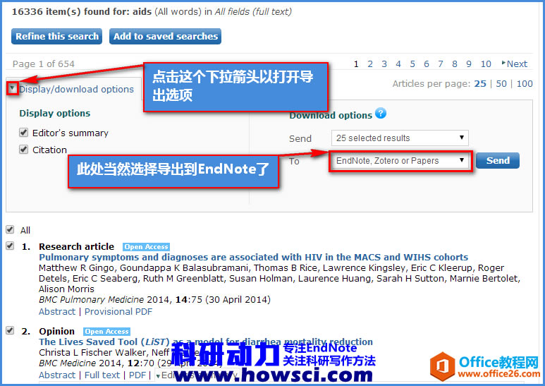 EndNote δֲBioMedCentral׵İ취