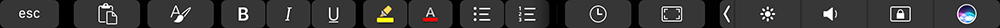 Word? for Mac Touch Bar
