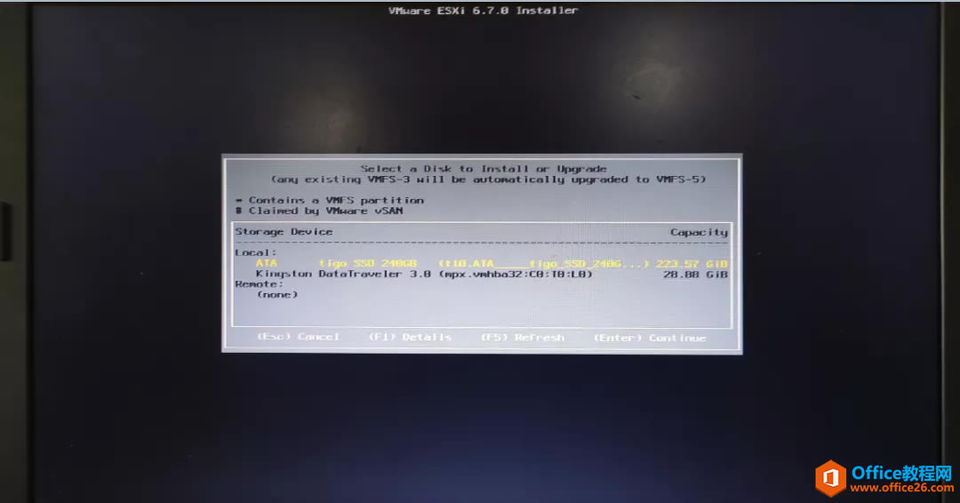 VMware⻯ ESXi6.7ϵͳװ