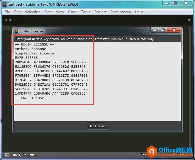 Sublime Text 3114激活码 Sublime Text 3破解教程 Sublime Text 3114激活码 Sublime Text 3破解教程