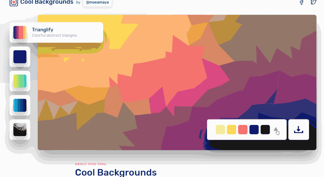 福利推荐 8个免费海报/首图/PPT背景 网站神器_本站