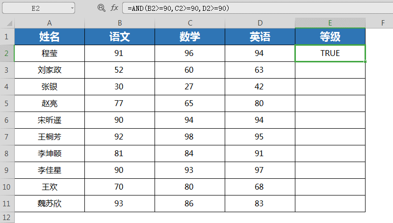 ExcelɡAND