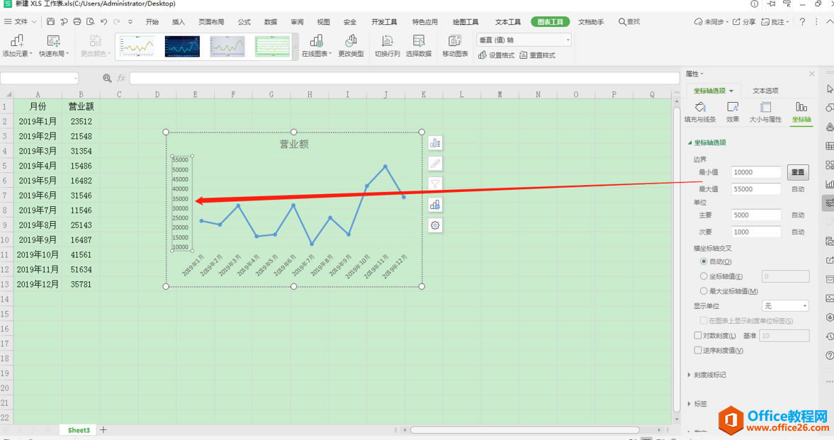 WPS Excelͼ̶뵥λ