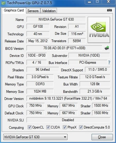 żұر ӰGT630ս128bit 