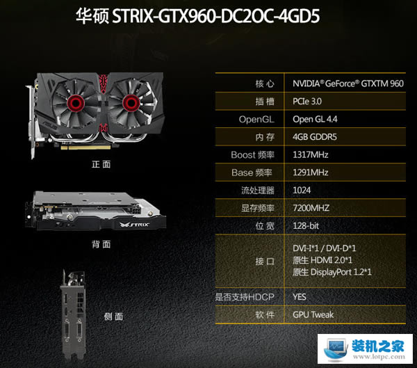 ˶STRIX-GTX960-DC2OC5GTX9604GBԿ