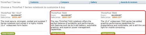 thinkpad t500Կл