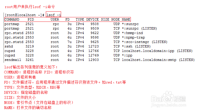 linux查看进程端口_linux查看端口和进程命令_linux 查看进程端口