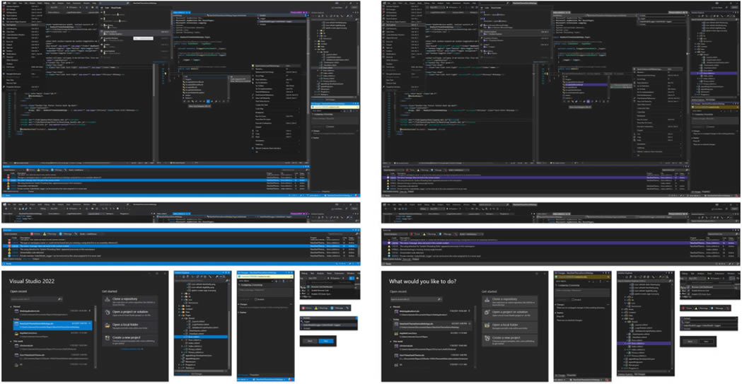 ΢Visual Studio 2022118շ ٷUI±仯ͼ