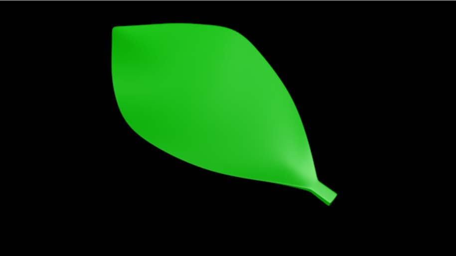 ʹC4DģһƬɫҶӵľ