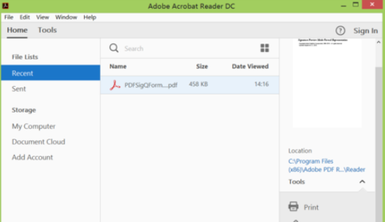 adobe reader