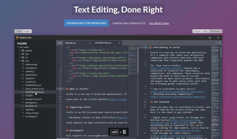 Sublime Text 4 ڶȶ Build 4113 