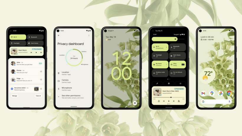 ȸ Android 12  Beta 1  µӾЧ˷ - վѶ