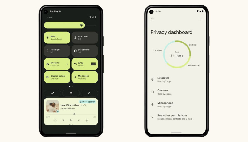 ȸ Android 12  Beta 1  µӾЧ˷ - վѶ