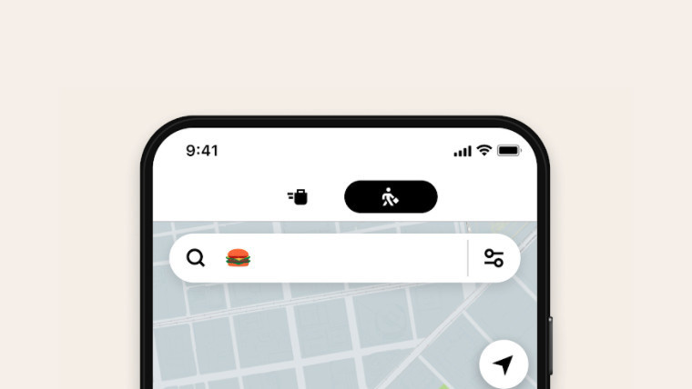 Uber Eats ʳ֧ڵͼ 뺺ɲ鵽