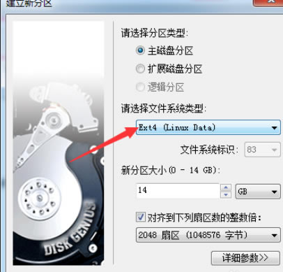 DiskGeniusext4