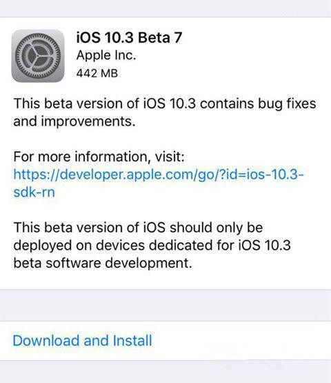 iOS10.3 Beta7_iOS10.3 Beta7Ҫ