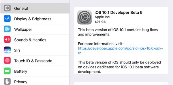 iOS10.1 Beta5_iOS10.1 Beta5Ըļ
