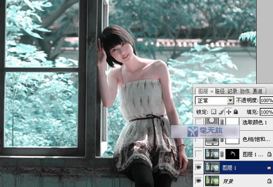 PhotoshopͨߵŮɫ