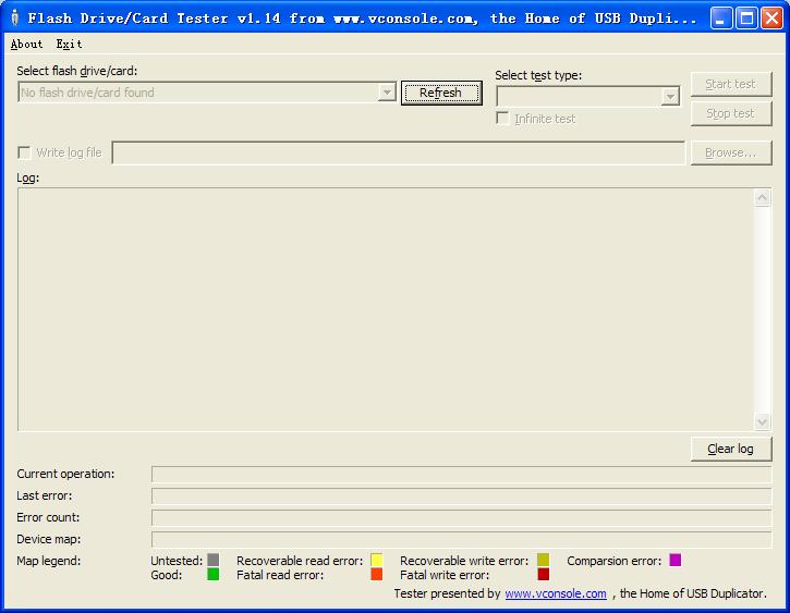 U̽⹤ߣUSB Flash Drive Tester 1.14