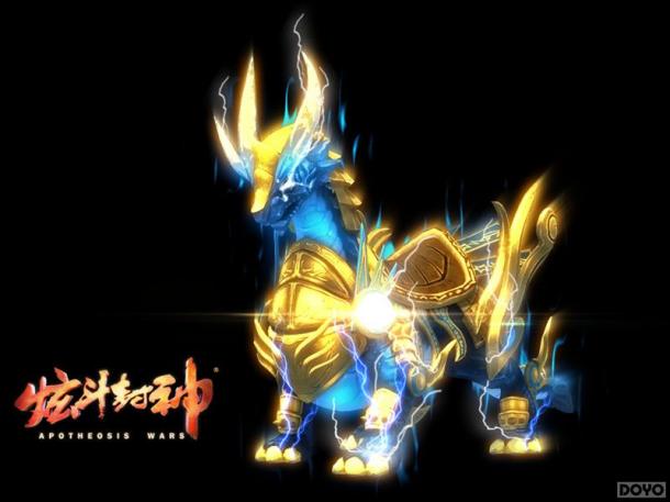 37游戏独代新游《炫斗封神》神兽坐骑原画首曝光_本站