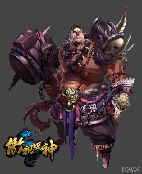 《傲视战神》怪物原画第二弹 魔族审美我不懂_本站