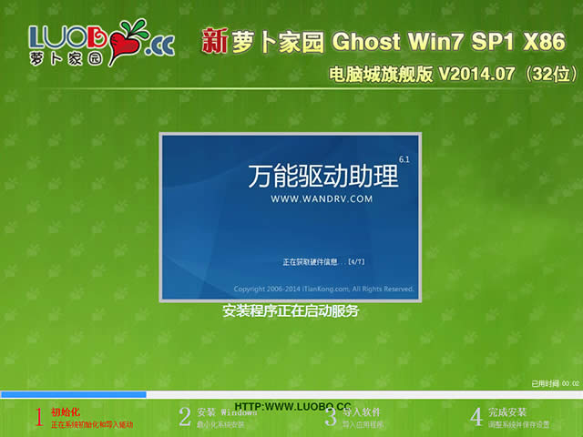 ܲ԰GHOST WIN7Գ콢װϵͳ(1)