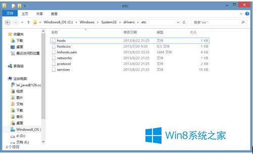 Win8ϵͳHostsļ޸ĺ޷Ȩ޽