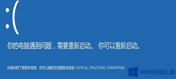 Win8.1Ƶcritical_structure_corruption޺÷