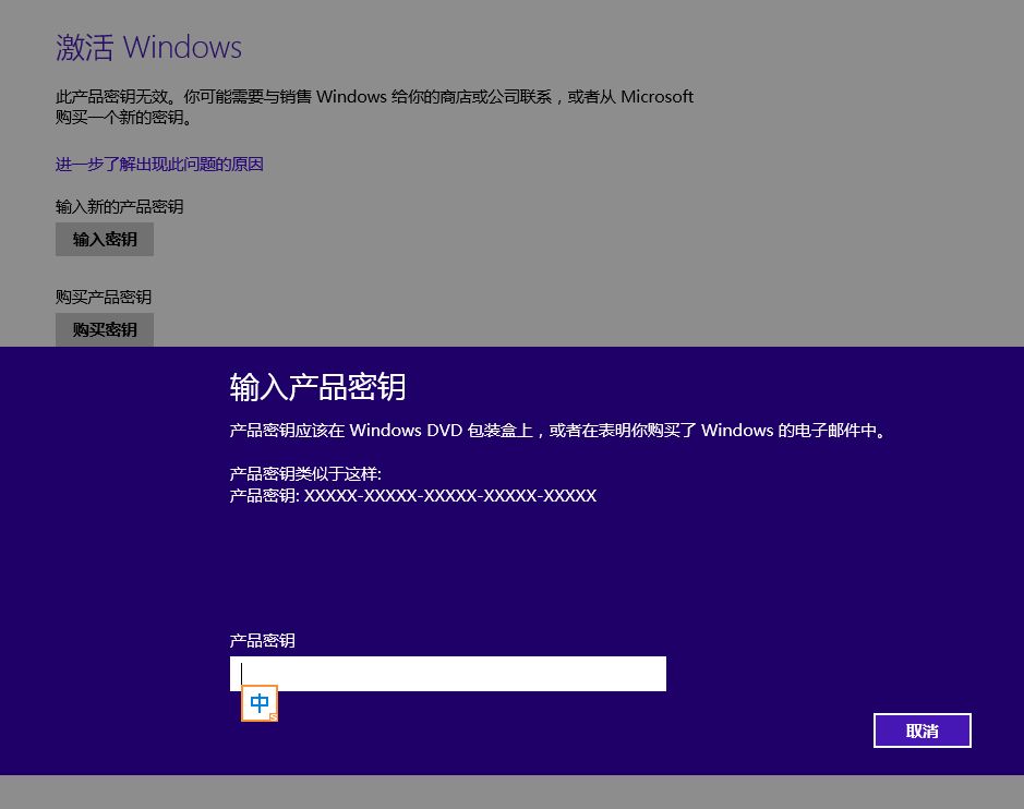 win8.1רҵ漤Կ